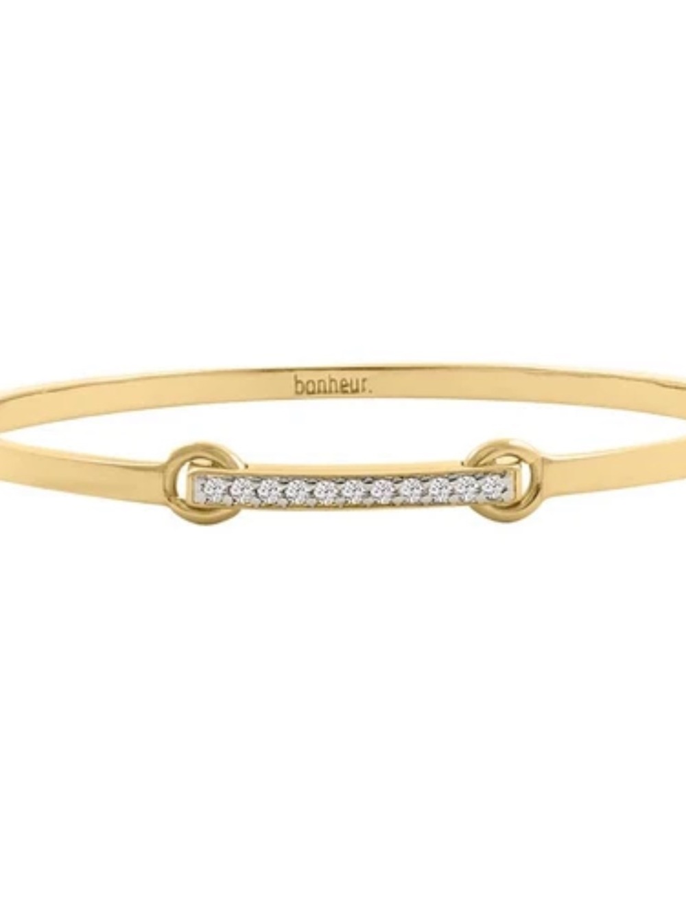 Laurel Stackable Bangle Bracelet - Gold